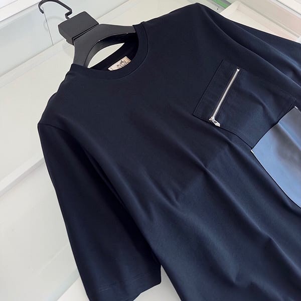 セレブ多数愛用エルメス スーパーコピー Tシャツ シャドーポケット ert97340